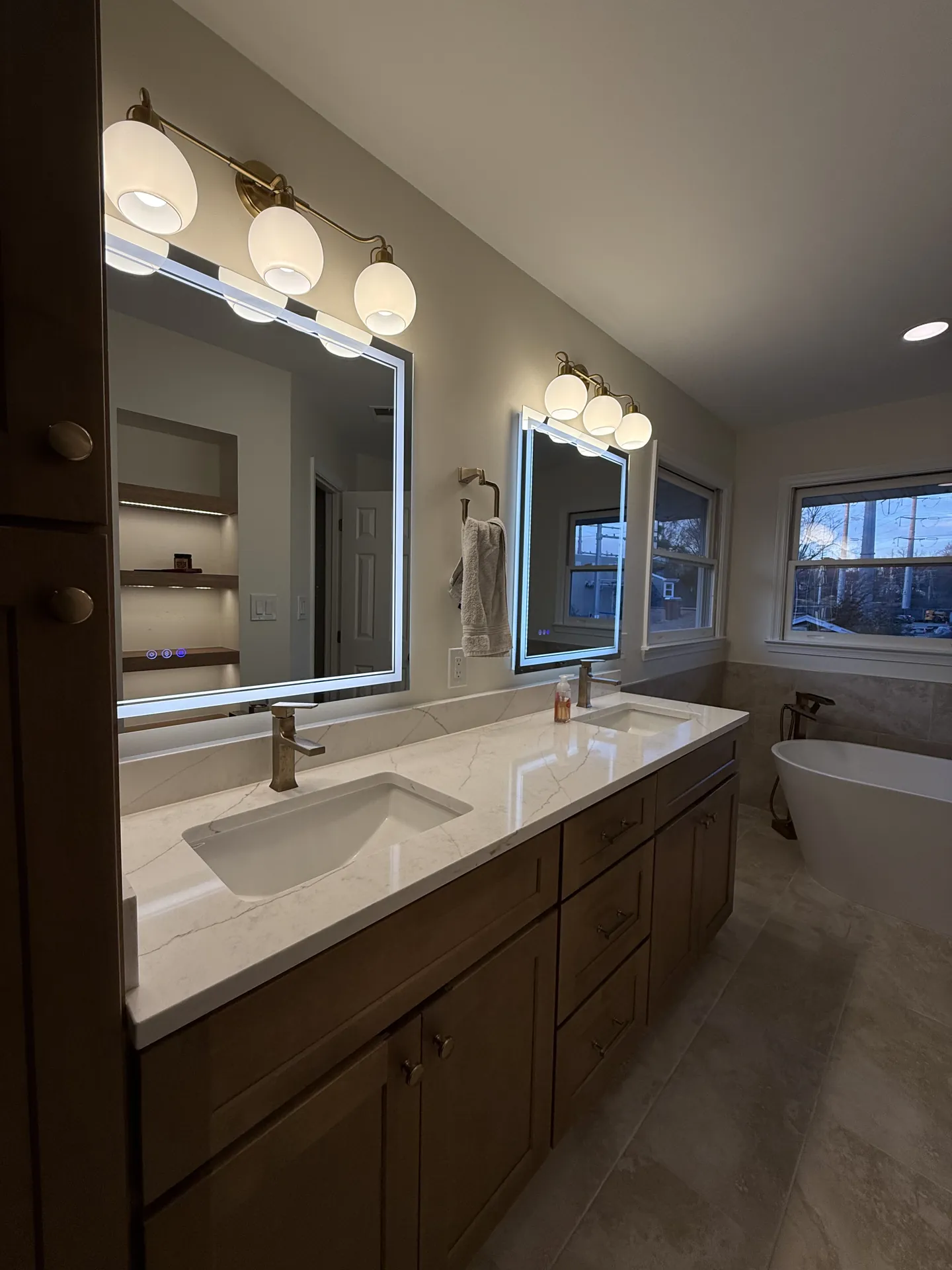 Kitchen & bathroom remodel in Falls Church, VA by Kitchen Design Center