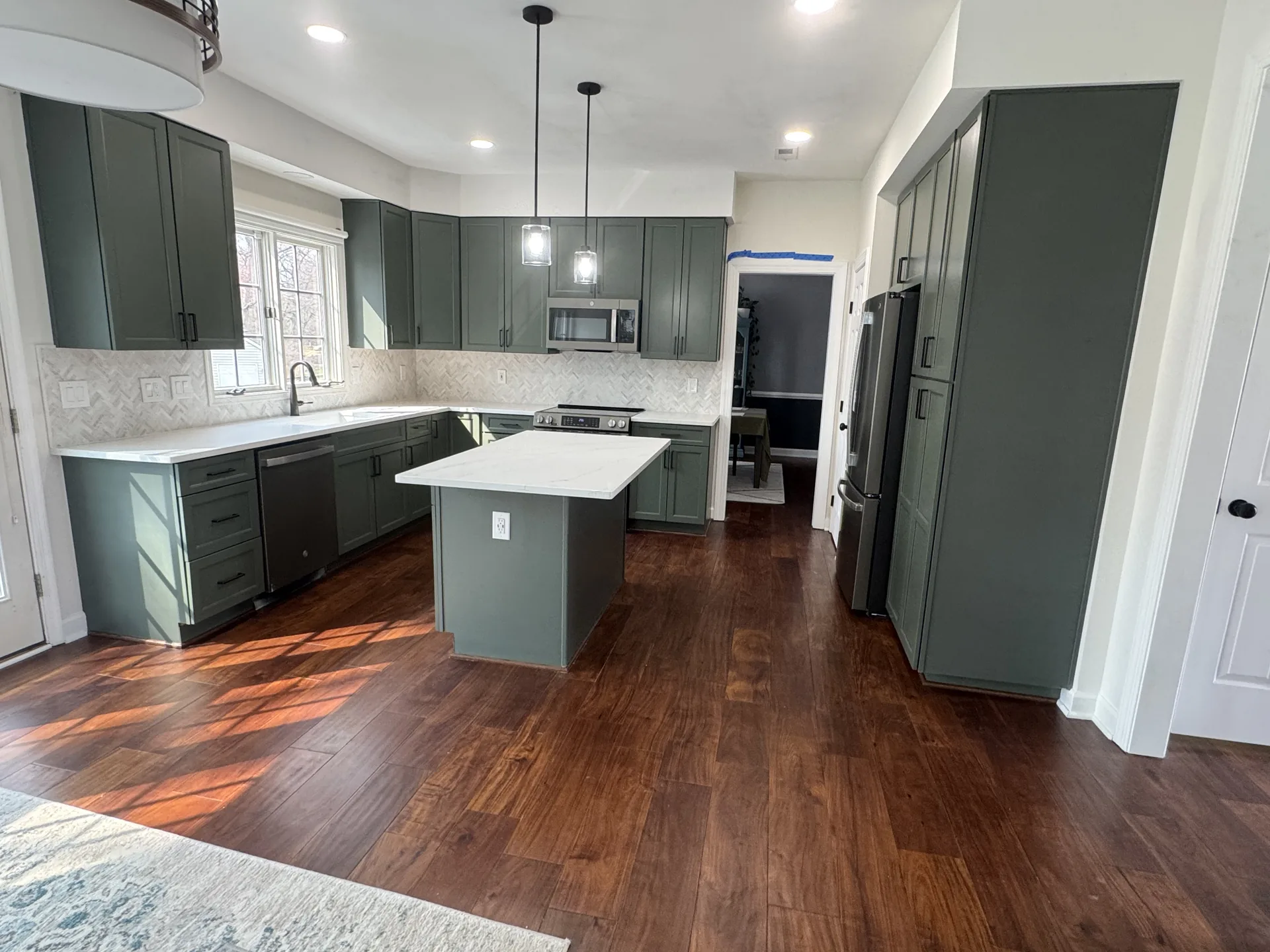 Kitchen refacing & countertops in Alexandria, VA by Kitchen Design Center