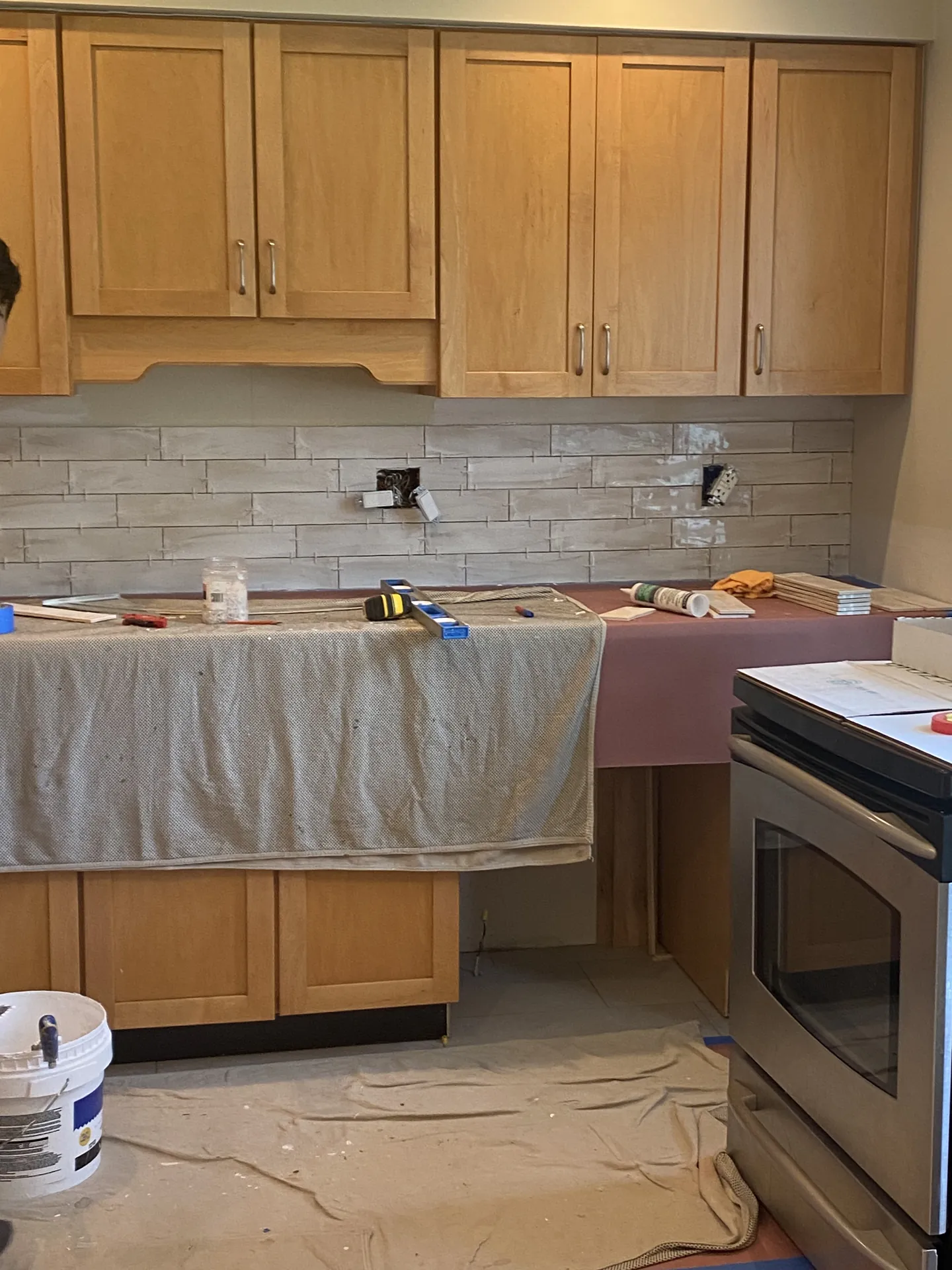 Countertops, backsplash & floor tile in Alexandria, VA by Kitchen Design Center — view 4