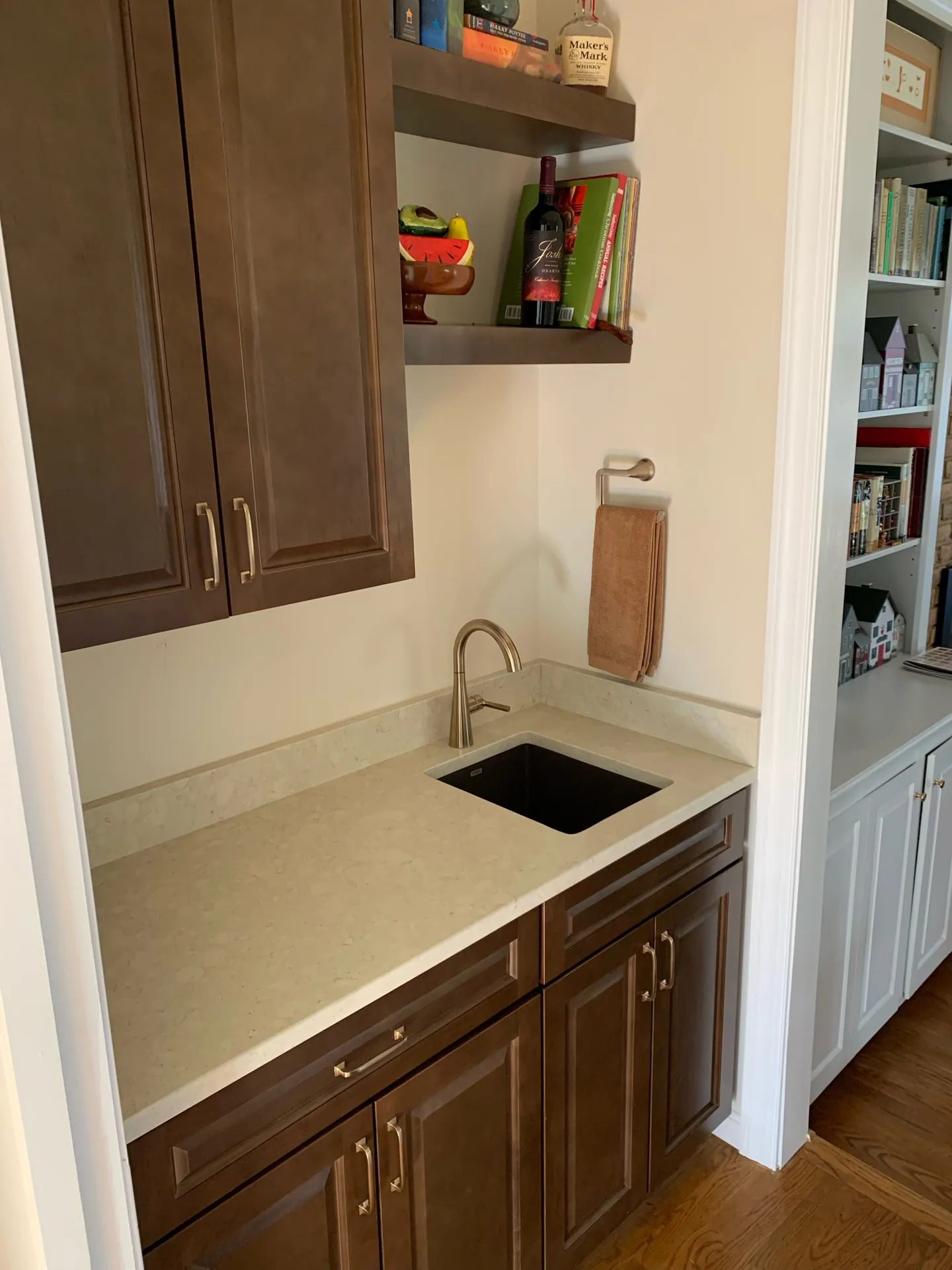 Bathroom & wet bar cabinetry and countertops in Fairfax, VA by Kitchen Design Center — view 5