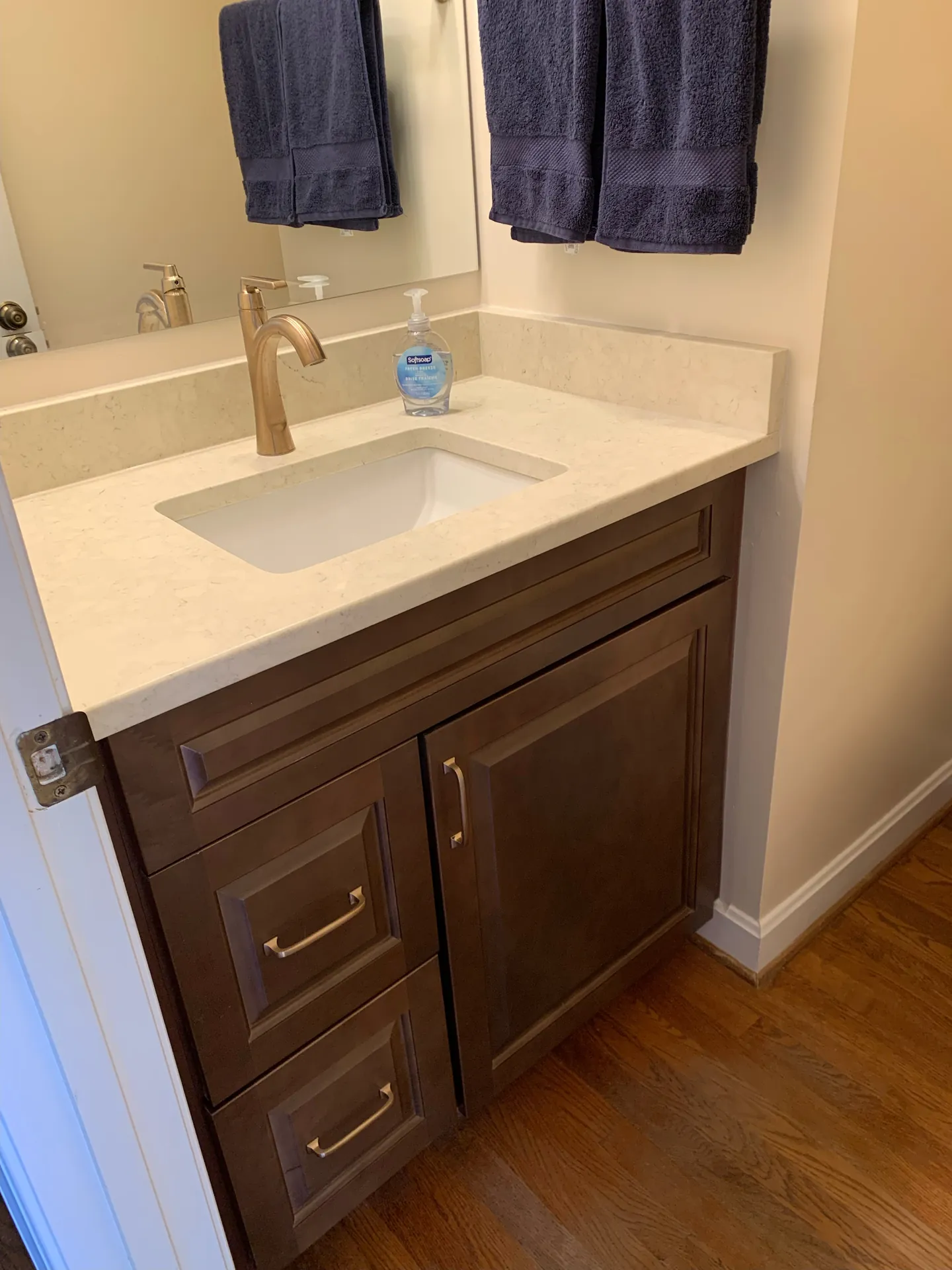 Bathroom & wet bar cabinetry and countertops in Fairfax, VA by Kitchen Design Center — view 6