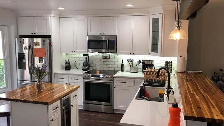Kitchen remodel in Northern Virginia, VA by Kitchen Design Center — view 2