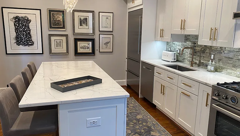 Kitchen remodel in Alexandria, VA by Kitchen Design Center — view 2