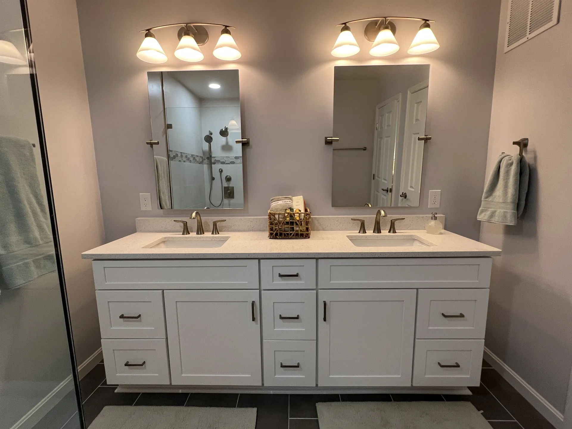 Bathroom remodel in Fairfax, VA by Kitchen Design Center